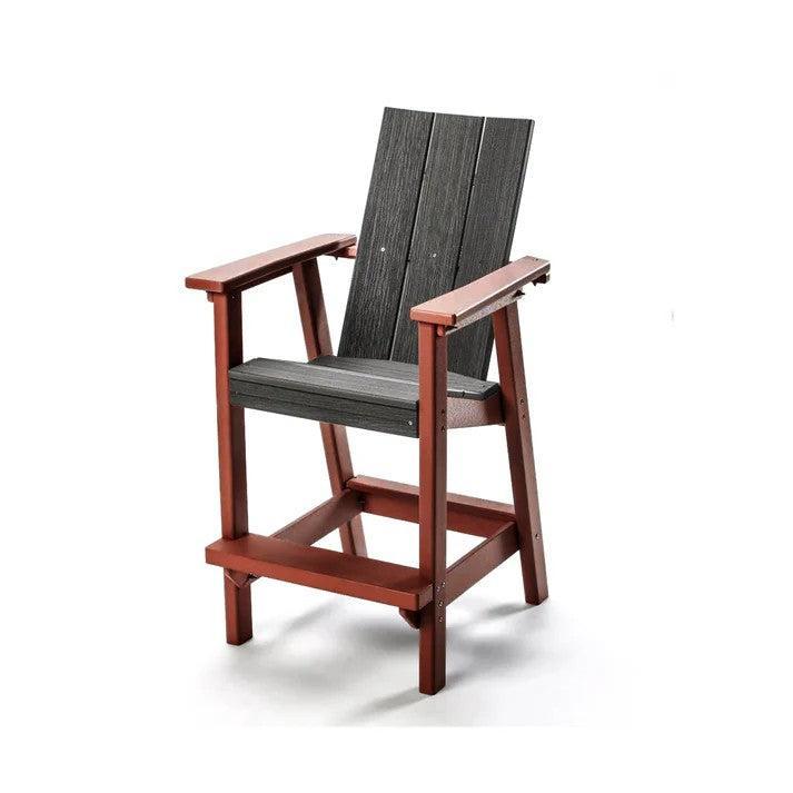 Perfect Choice Furniture Recycled Plastic Stanton Bar Height Arm Chair - LEAD TIME TO SHIP 4 WEEKS OR LESS