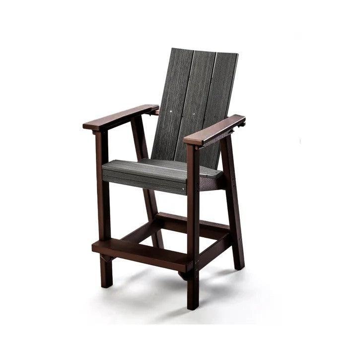 Perfect Choice Furniture Recycled Plastic Stanton Bar Height Arm Chair - LEAD TIME TO SHIP 4 WEEKS OR LESS