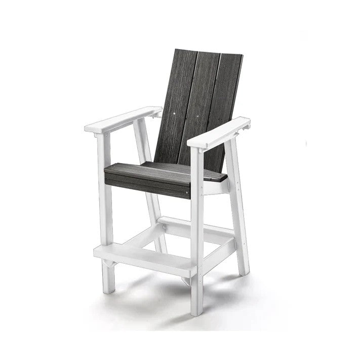 Perfect Choice Furniture Recycled Plastic Stanton Bar Height Arm Chair - LEAD TIME TO SHIP 4 WEEKS OR LESS