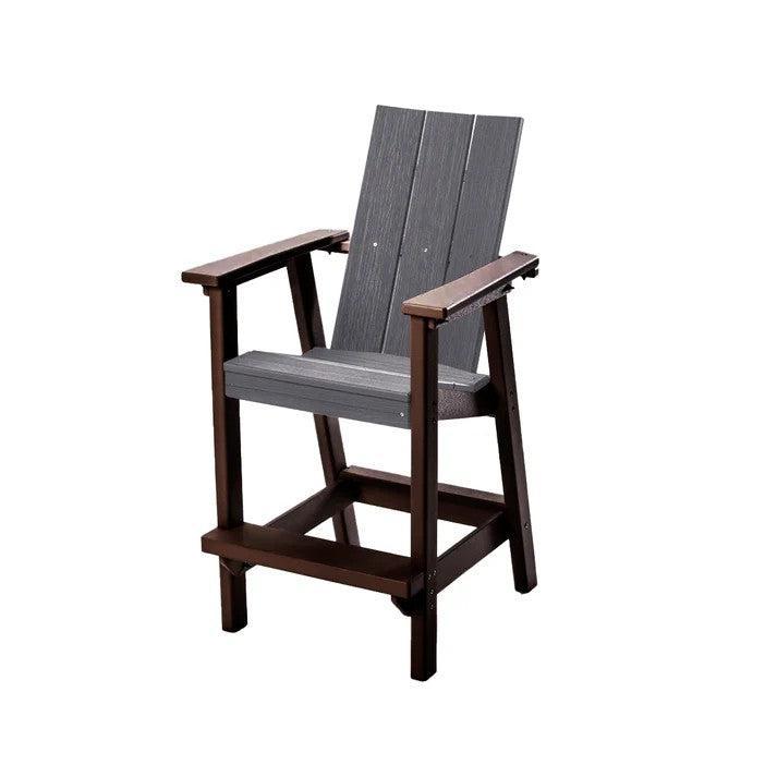 Perfect Choice Furniture Recycled Plastic Stanton Bar Height Arm Chair - LEAD TIME TO SHIP 4 WEEKS OR LESS
