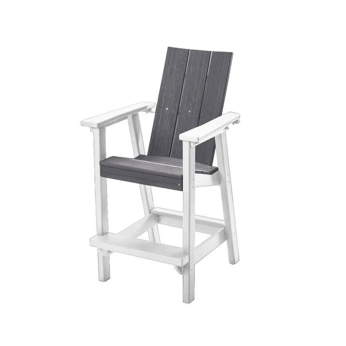 Perfect Choice Furniture Recycled Plastic Stanton Bar Height Arm Chair - LEAD TIME TO SHIP 4 WEEKS OR LESS