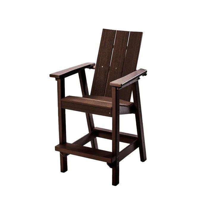 Perfect Choice Furniture Recycled Plastic Stanton Bar Height Arm Chair - LEAD TIME TO SHIP 4 WEEKS OR LESS