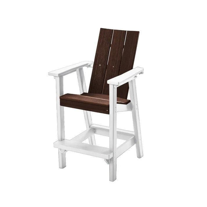 Perfect Choice Furniture Recycled Plastic Stanton Bar Height Arm Chair - LEAD TIME TO SHIP 4 WEEKS OR LESS