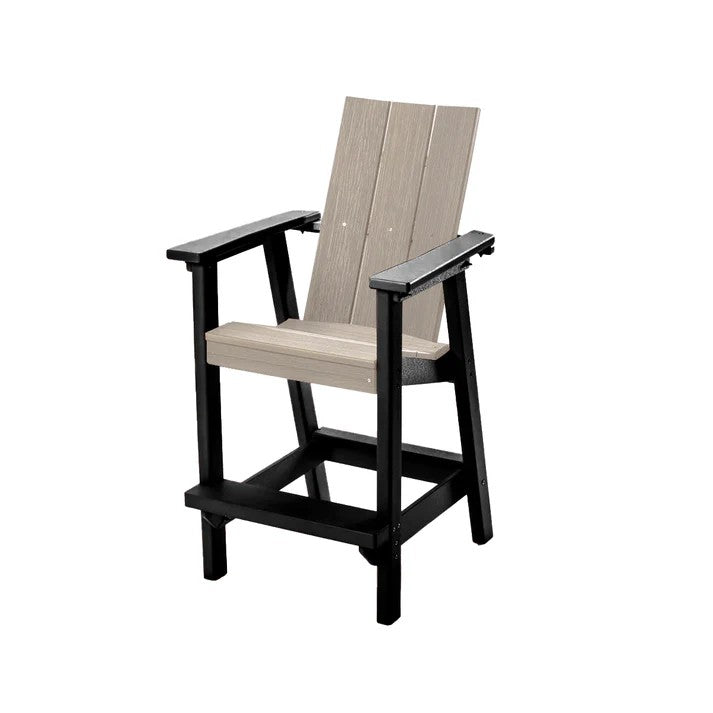 Perfect Choice Furniture Recycled Plastic Stanton Bar Height Arm Chair - LEAD TIME TO SHIP 4 WEEKS OR LESS