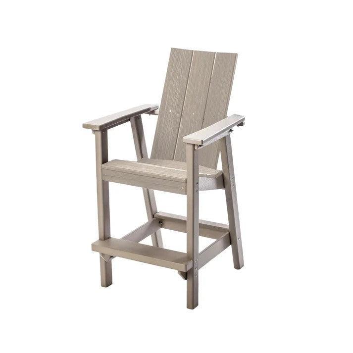 Perfect Choice Furniture Recycled Plastic Stanton Bar Height Arm Chair - LEAD TIME TO SHIP 4 WEEKS OR LESS