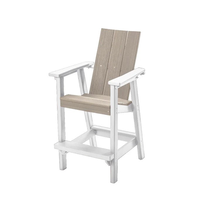 Perfect Choice Furniture Recycled Plastic Stanton Bar Height Arm Chair - LEAD TIME TO SHIP 4 WEEKS OR LESS