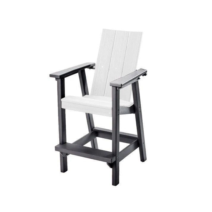 Perfect Choice Furniture Recycled Plastic Stanton Bar Height Arm Chair - LEAD TIME TO SHIP 4 WEEKS OR LESS