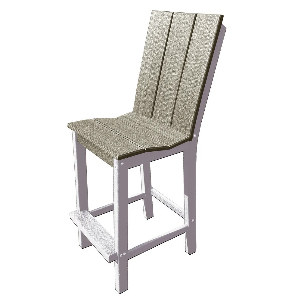 Perfect Choice Furniture Recycled Plastic Stanton Bar Height Armless Chair - LEAD TIME TO SHIP 5 WEEKS OR LESS
