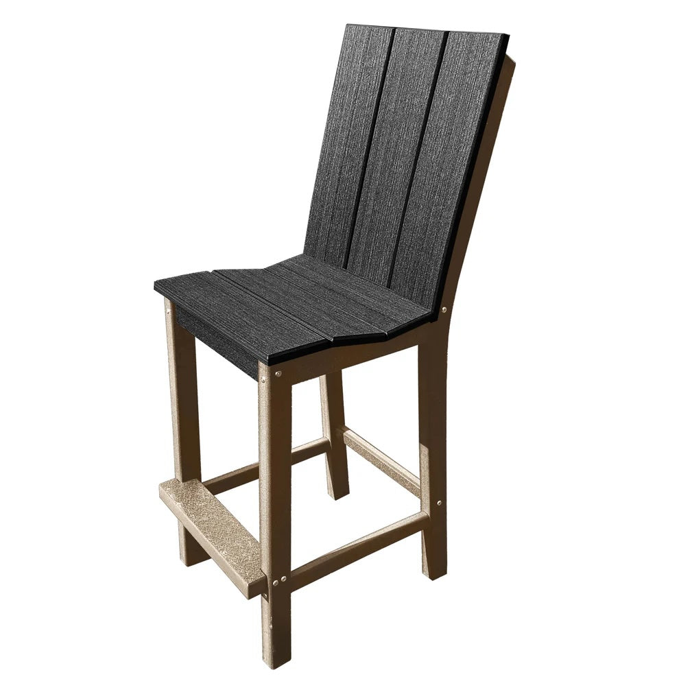 Perfect Choice Furniture Recycled Plastic Stanton Bar Height Armless Chair - LEAD TIME TO SHIP 5 WEEKS OR LESS