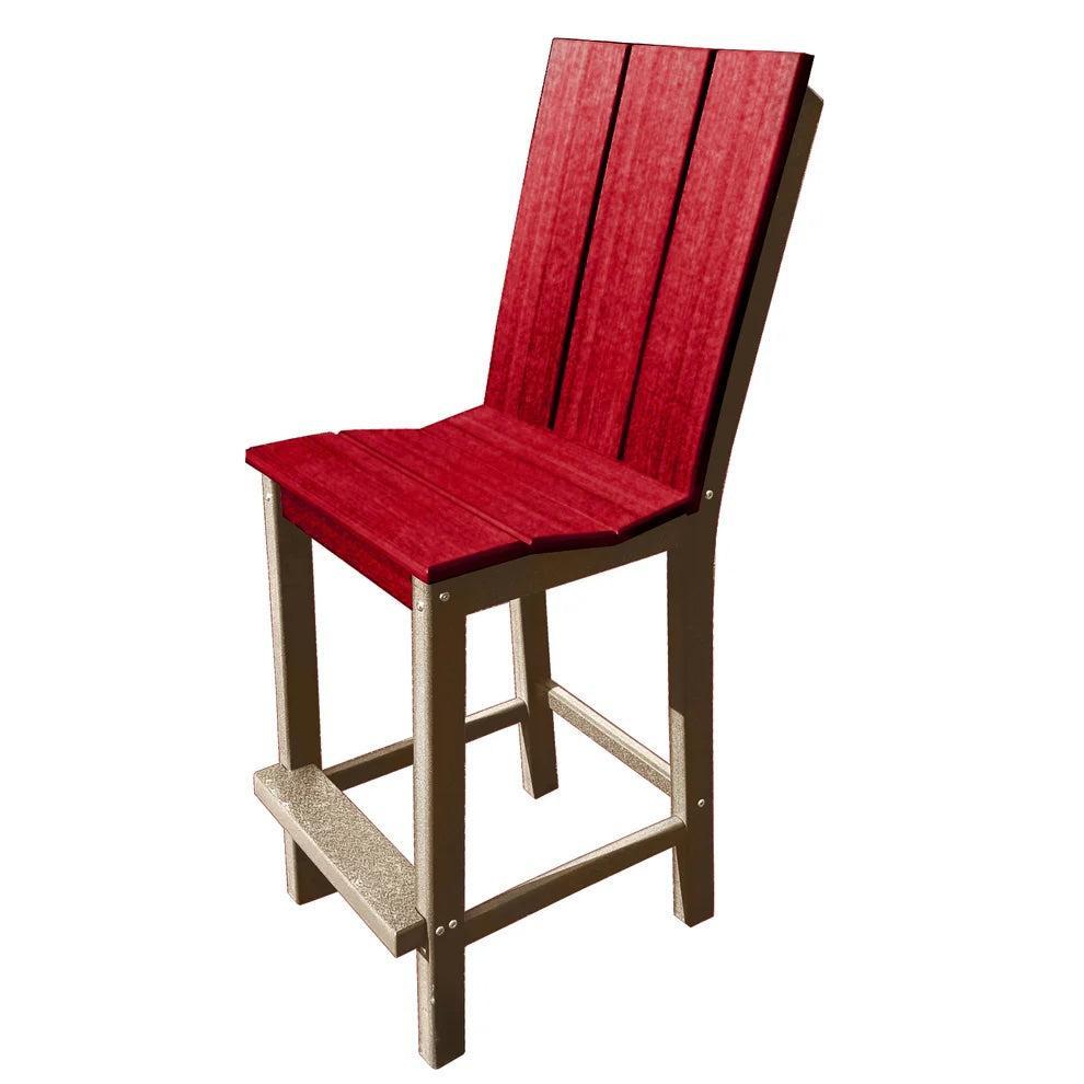 Perfect Choice Furniture Recycled Plastic Stanton Bar Height Armless Chair - LEAD TIME TO SHIP 5 WEEKS OR LESS