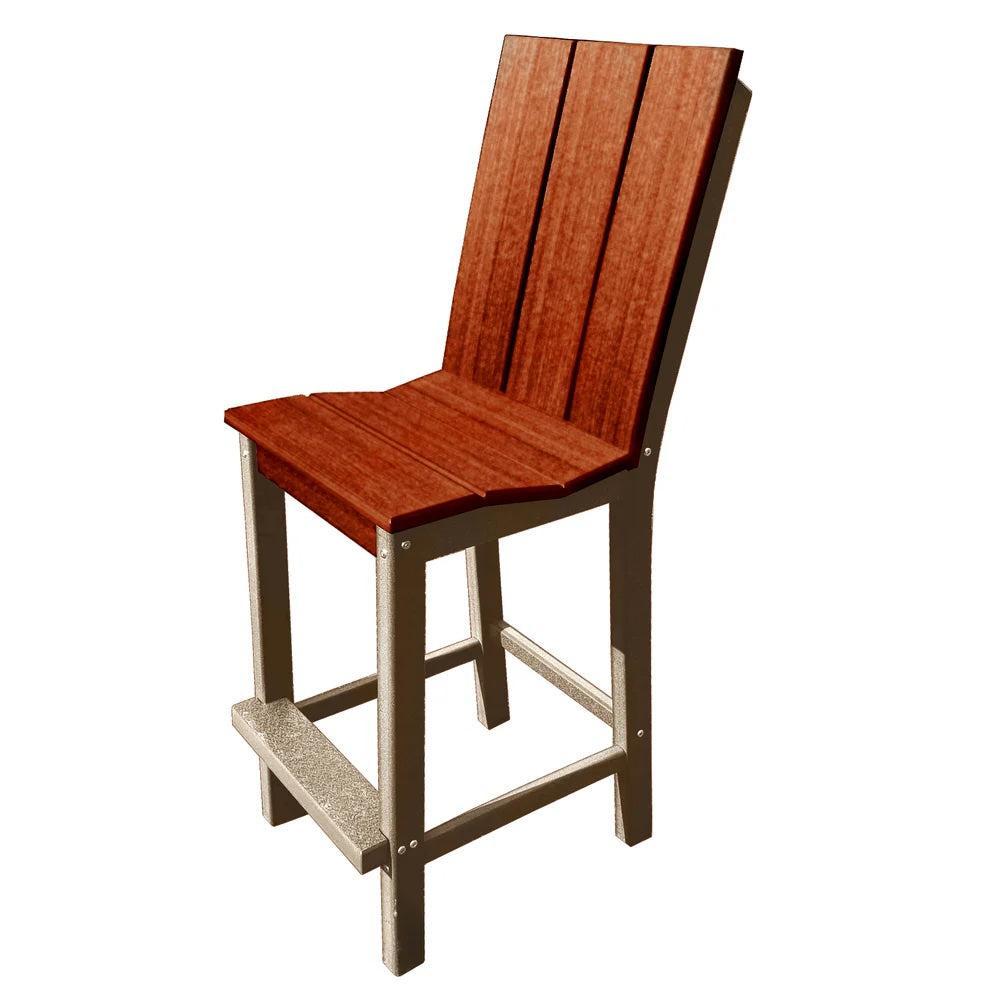 Perfect Choice Furniture Recycled Plastic Stanton Bar Height Armless Chair - LEAD TIME TO SHIP 5 WEEKS OR LESS