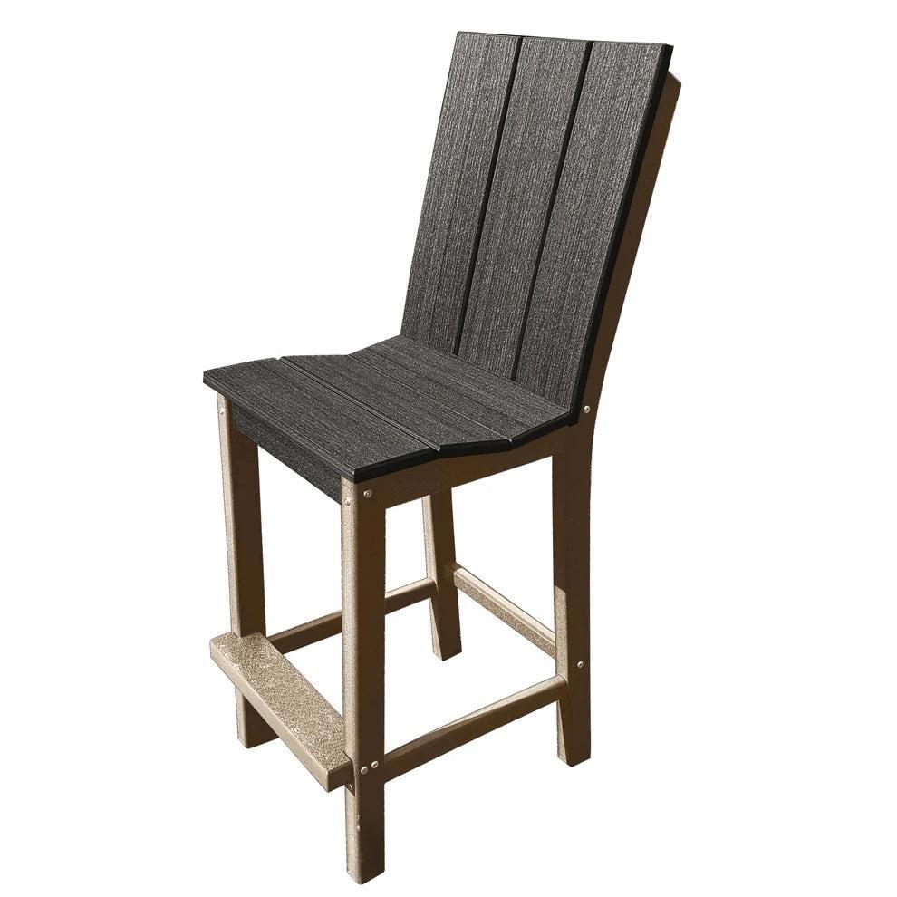 Perfect Choice Furniture Recycled Plastic Stanton Bar Height Armless Chair - LEAD TIME TO SHIP 5 WEEKS OR LESS