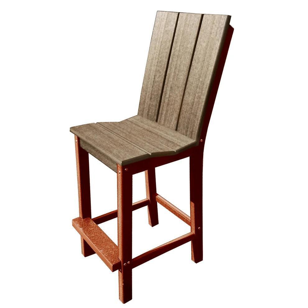 Perfect Choice Furniture Recycled Plastic Stanton Bar Height Armless Chair - LEAD TIME TO SHIP 5 WEEKS OR LESS
