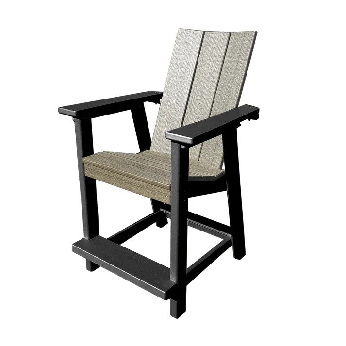Perfect Choice Furniture Recycled Plastic Stanton Counter Height Arm Chair (COUNTER HEIGHT) - LEAD TIME TO SHIP 6 TO 7 WEEKS