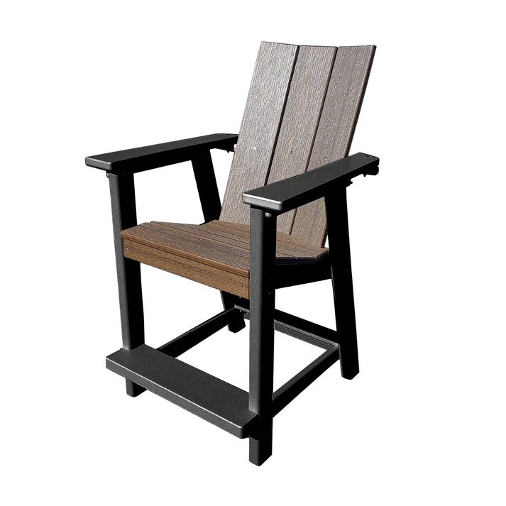 Perfect Choice Furniture Recycled Plastic Stanton Counter Height Arm Chair (COUNTER HEIGHT) - LEAD TIME TO SHIP 6 TO 7 WEEKS