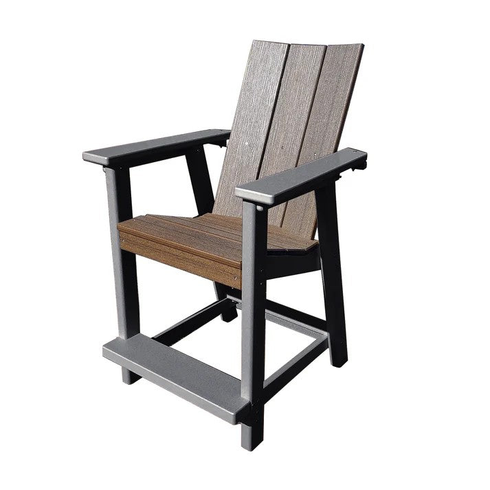 Perfect Choice Furniture Recycled Plastic Stanton Counter Height Arm Chair (COUNTER HEIGHT) - LEAD TIME TO SHIP 6 TO 7 WEEKS