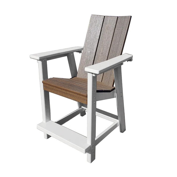 Perfect Choice Furniture Recycled Plastic Stanton Counter Height Arm Chair (COUNTER HEIGHT) - LEAD TIME TO SHIP 6 TO 7 WEEKS