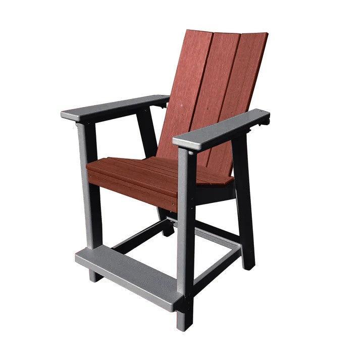 Perfect Choice Furniture Recycled Plastic Stanton Counter Height Arm Chair (COUNTER HEIGHT) - LEAD TIME TO SHIP 6 TO 7 WEEKS