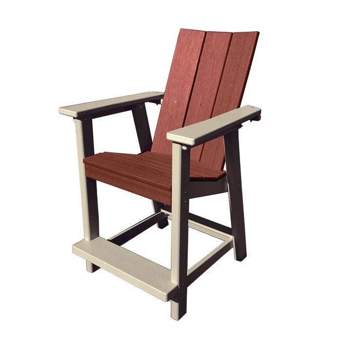 Perfect Choice Furniture Recycled Plastic Stanton Counter Height Arm Chair (COUNTER HEIGHT) - LEAD TIME TO SHIP 6 TO 7 WEEKS