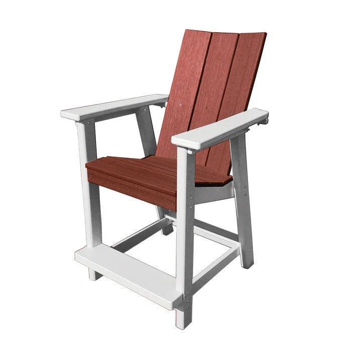 Perfect Choice Furniture Recycled Plastic Stanton Counter Height Arm Chair (COUNTER HEIGHT) - LEAD TIME TO SHIP 6 TO 7 WEEKS