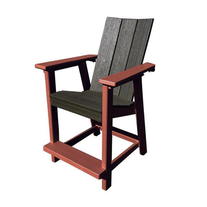Perfect Choice Furniture Recycled Plastic Stanton Counter Height Arm Chair (COUNTER HEIGHT) - LEAD TIME TO SHIP 6 TO 7 WEEKS