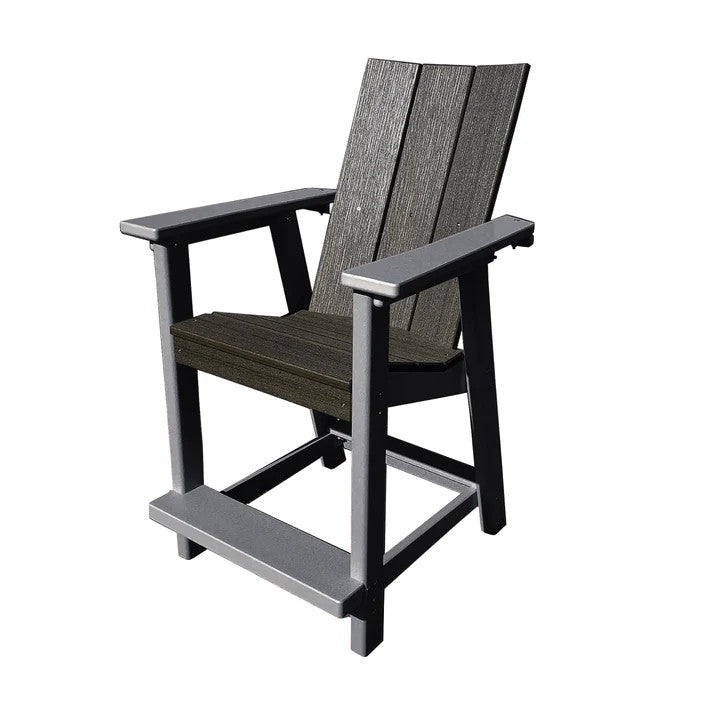 Perfect Choice Furniture Recycled Plastic Stanton Counter Height Arm Chair (COUNTER HEIGHT) - LEAD TIME TO SHIP 6 TO 7 WEEKS