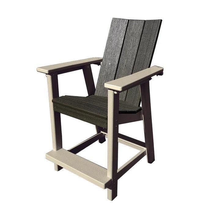 Perfect Choice Furniture Recycled Plastic Stanton Counter Height Arm Chair (COUNTER HEIGHT) - LEAD TIME TO SHIP 6 TO 7 WEEKS