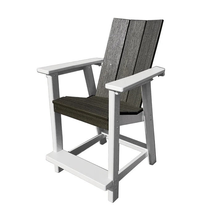 Perfect Choice Furniture Recycled Plastic Stanton Counter Height Arm Chair (COUNTER HEIGHT) - LEAD TIME TO SHIP 6 TO 7 WEEKS