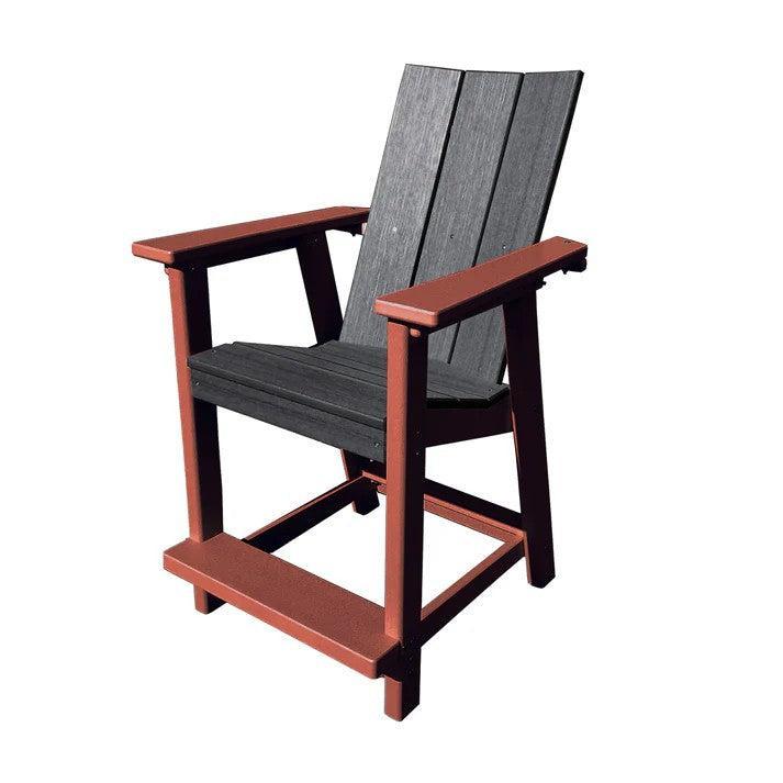 Perfect Choice Furniture Recycled Plastic Stanton Counter Height Arm Chair (COUNTER HEIGHT) - LEAD TIME TO SHIP 6 TO 7 WEEKS