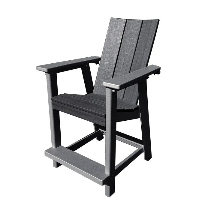 Perfect Choice Furniture Recycled Plastic Stanton Counter Height Arm Chair (COUNTER HEIGHT) - LEAD TIME TO SHIP 6 TO 7 WEEKS