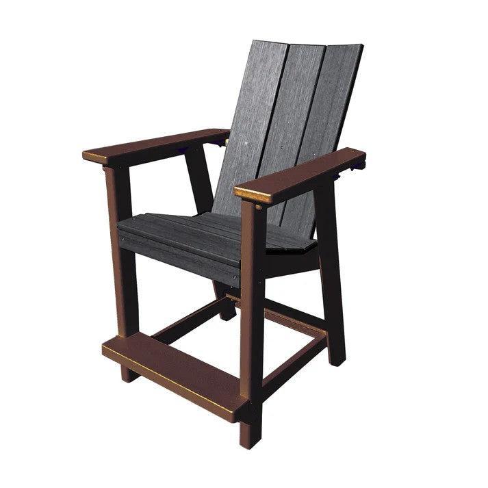 Perfect Choice Furniture Recycled Plastic Stanton Counter Height Arm Chair (COUNTER HEIGHT) - LEAD TIME TO SHIP 6 TO 7 WEEKS