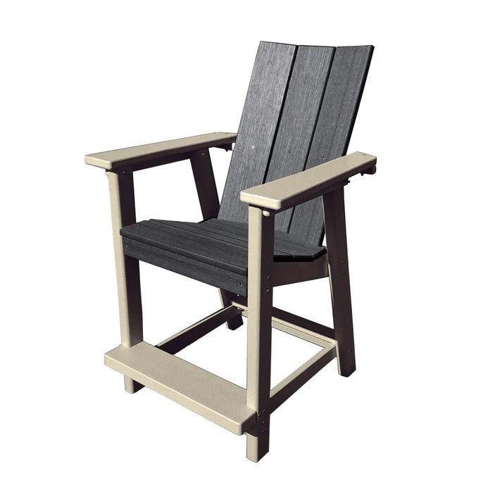 Perfect Choice Furniture Recycled Plastic Stanton Counter Height Arm Chair (COUNTER HEIGHT) - LEAD TIME TO SHIP 6 TO 7 WEEKS
