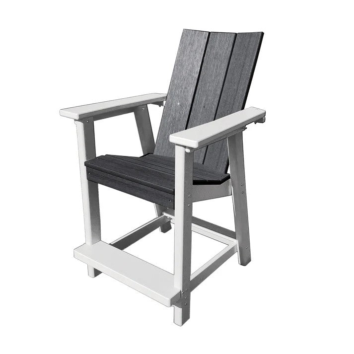 Perfect Choice Furniture Recycled Plastic Stanton Counter Height Arm Chair (COUNTER HEIGHT) - LEAD TIME TO SHIP 6 TO 7 WEEKS