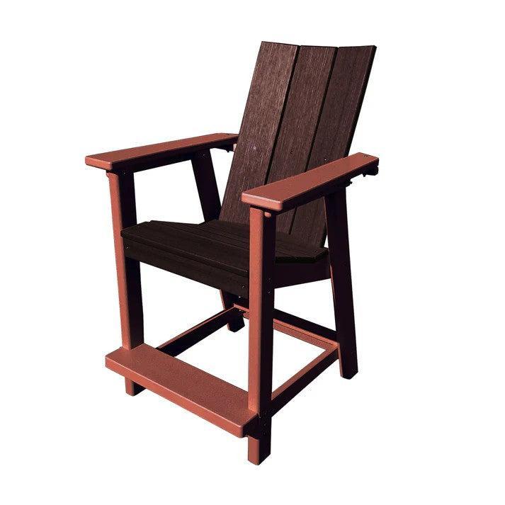 Perfect Choice Furniture Recycled Plastic Stanton Counter Height Arm Chair (COUNTER HEIGHT) - LEAD TIME TO SHIP 6 TO 7 WEEKS