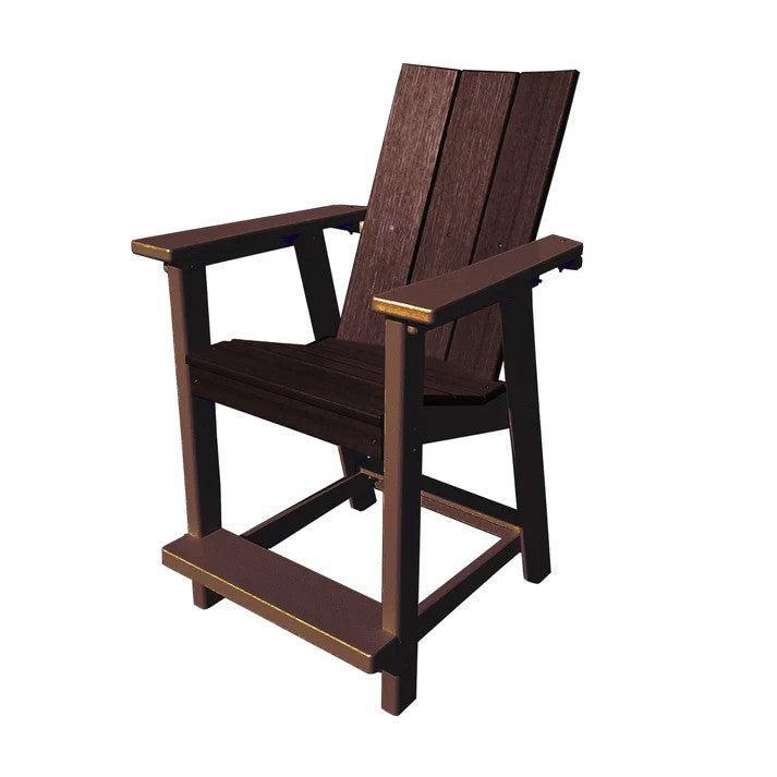 Perfect Choice Furniture Recycled Plastic Stanton Counter Height Arm Chair (COUNTER HEIGHT) - LEAD TIME TO SHIP 6 TO 7 WEEKS