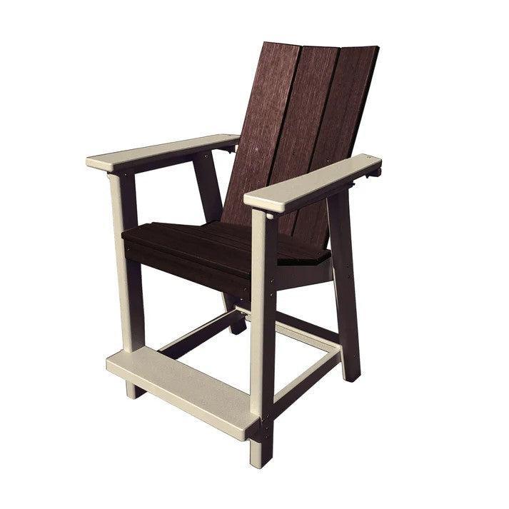 Perfect Choice Furniture Recycled Plastic Stanton Counter Height Arm Chair (COUNTER HEIGHT) - LEAD TIME TO SHIP 6 TO 7 WEEKS