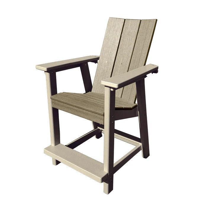 Perfect Choice Furniture Recycled Plastic Stanton Counter Height Arm Chair (COUNTER HEIGHT) - LEAD TIME TO SHIP 6 TO 7 WEEKS
