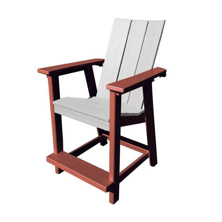 Perfect Choice Furniture Recycled Plastic Stanton Counter Height Arm Chair (COUNTER HEIGHT) - LEAD TIME TO SHIP 6 TO 7 WEEKS