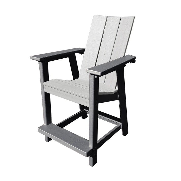 Perfect Choice Furniture Recycled Plastic Stanton Counter Height Arm Chair (COUNTER HEIGHT) - LEAD TIME TO SHIP 6 TO 7 WEEKS