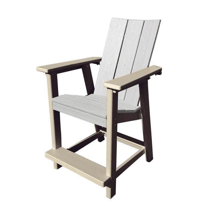 Perfect Choice Furniture Recycled Plastic Stanton Counter Height Arm Chair (COUNTER HEIGHT) - LEAD TIME TO SHIP 6 TO 7 WEEKS