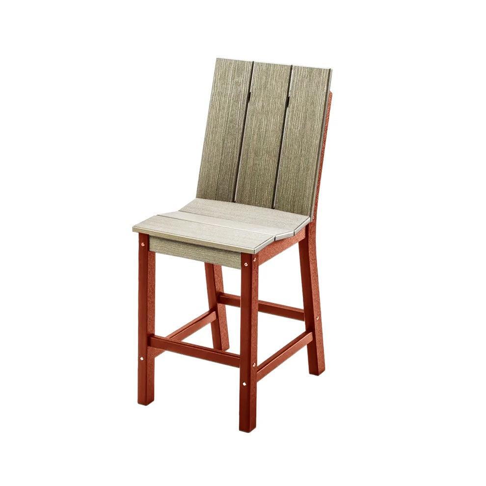 Perfect Choice Furniture Recycled Plastic Stanton Counter Height Armless Chair (COUNTER HEIGHT) - LEAD TIME TO SHIP 5 WEEKS OR LESS
