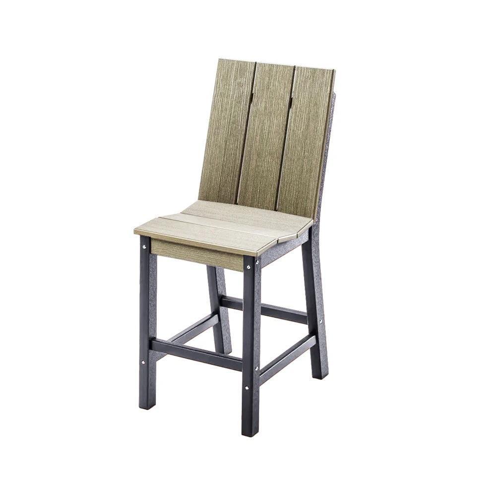 Perfect Choice Furniture Recycled Plastic Stanton Counter Height Armless Chair (COUNTER HEIGHT) - LEAD TIME TO SHIP 5 WEEKS OR LESS