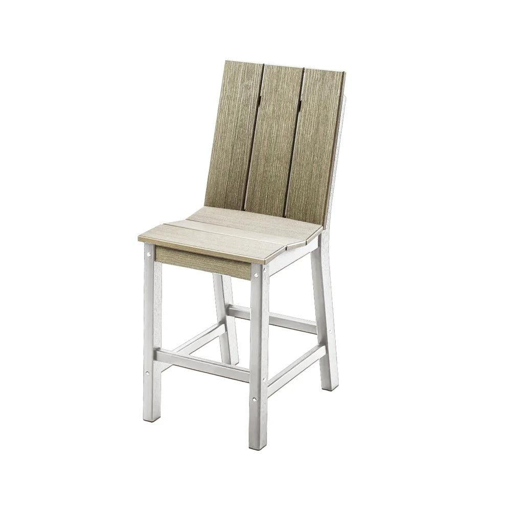 Perfect Choice Furniture Recycled Plastic Stanton Counter Height Armless Chair (COUNTER HEIGHT) - LEAD TIME TO SHIP 5 WEEKS OR LESS