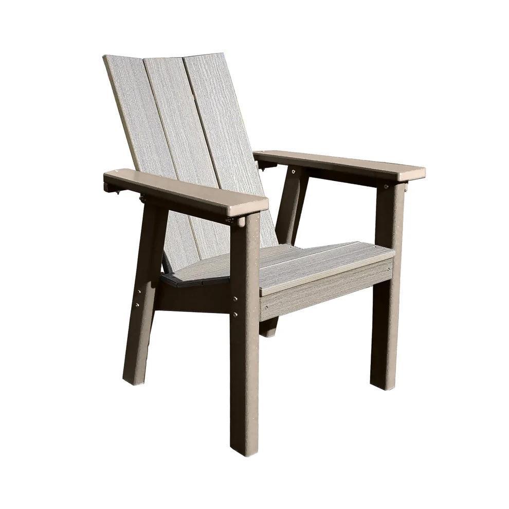 Perfect Choice Furniture Recycled Plastic Stanton Dining Height Arm Chair - LEAD TIME TO SHIP 4 WEEKS OR LESS