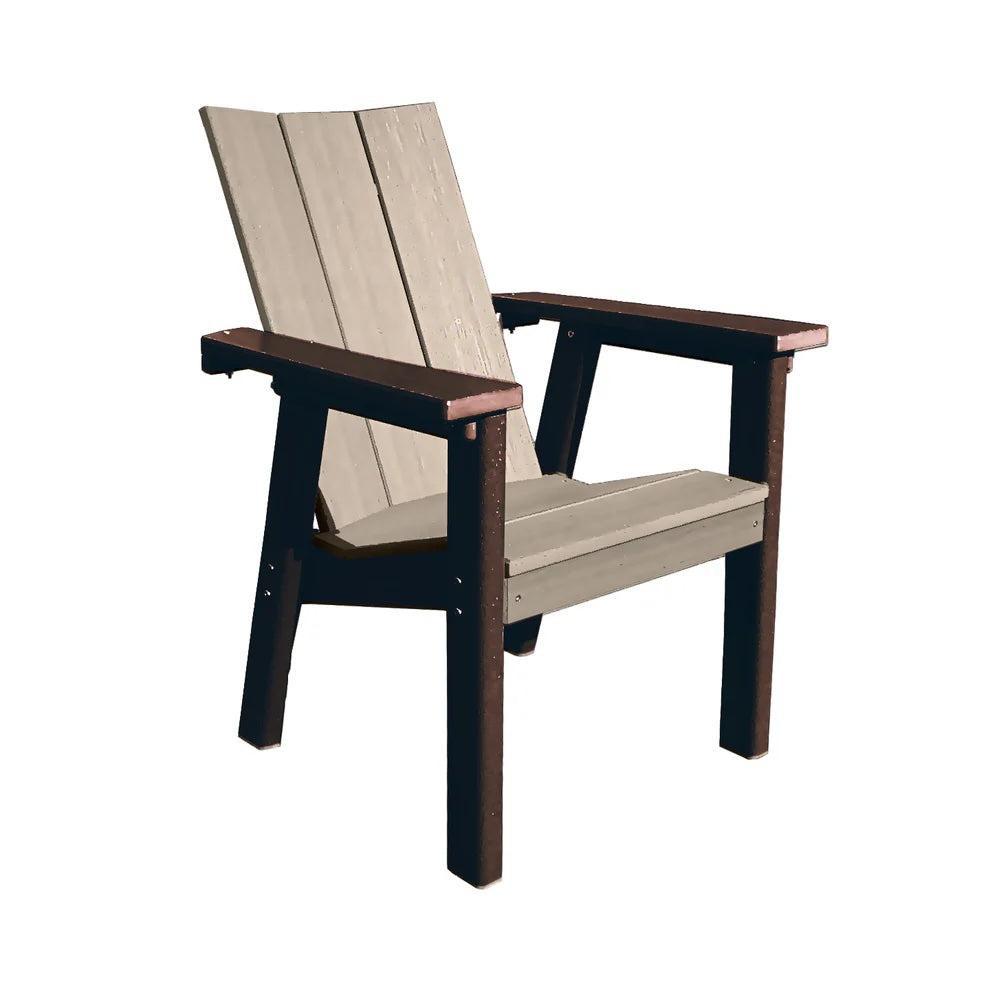 Perfect Choice Furniture Recycled Plastic Stanton Dining Height Arm Chair - LEAD TIME TO SHIP 4 WEEKS OR LESS