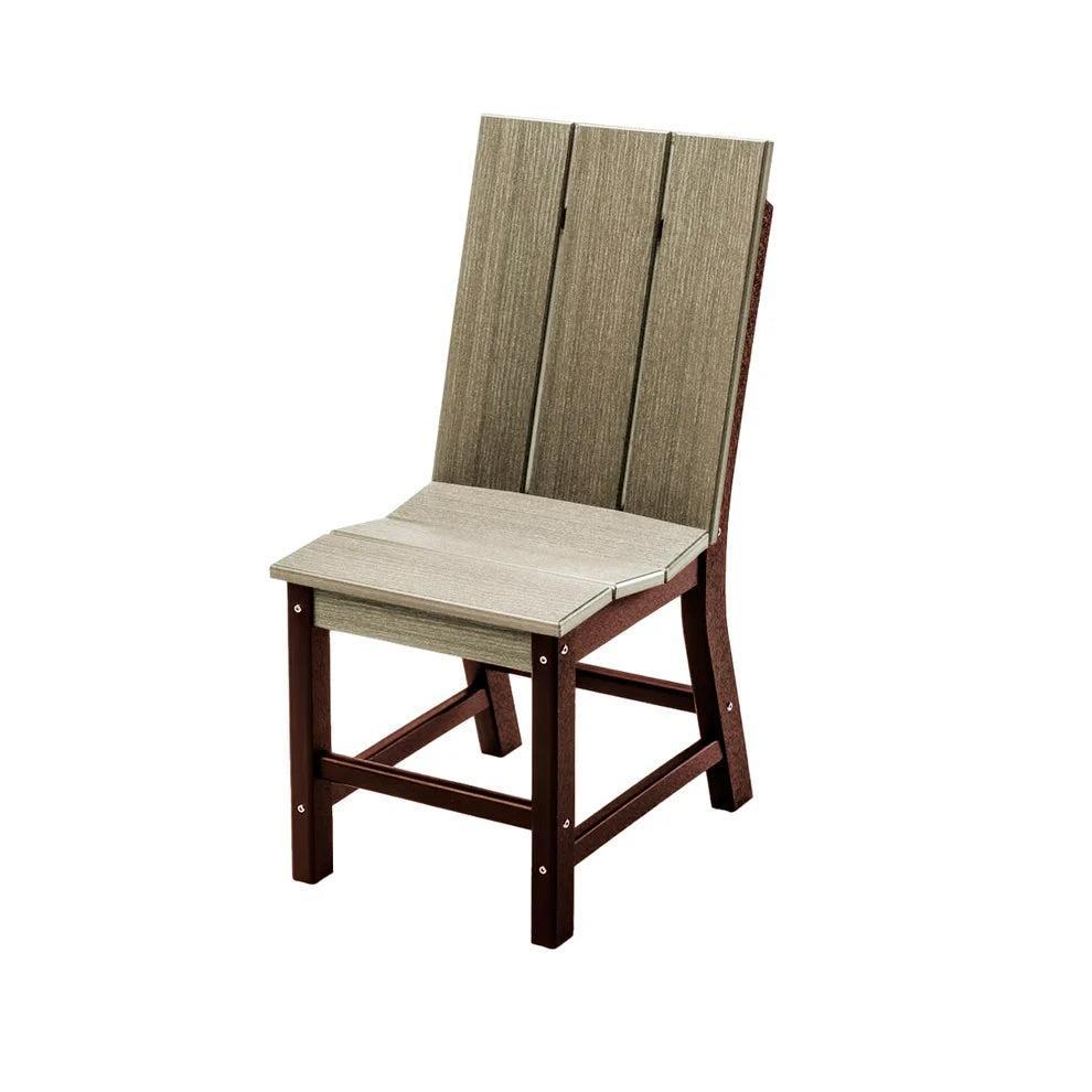 Perfect Choice Furniture Recycled Plastic Stanton Dining Height Armless Chair - LEAD TIME TO SHIP 4 WEEKS OR LESS