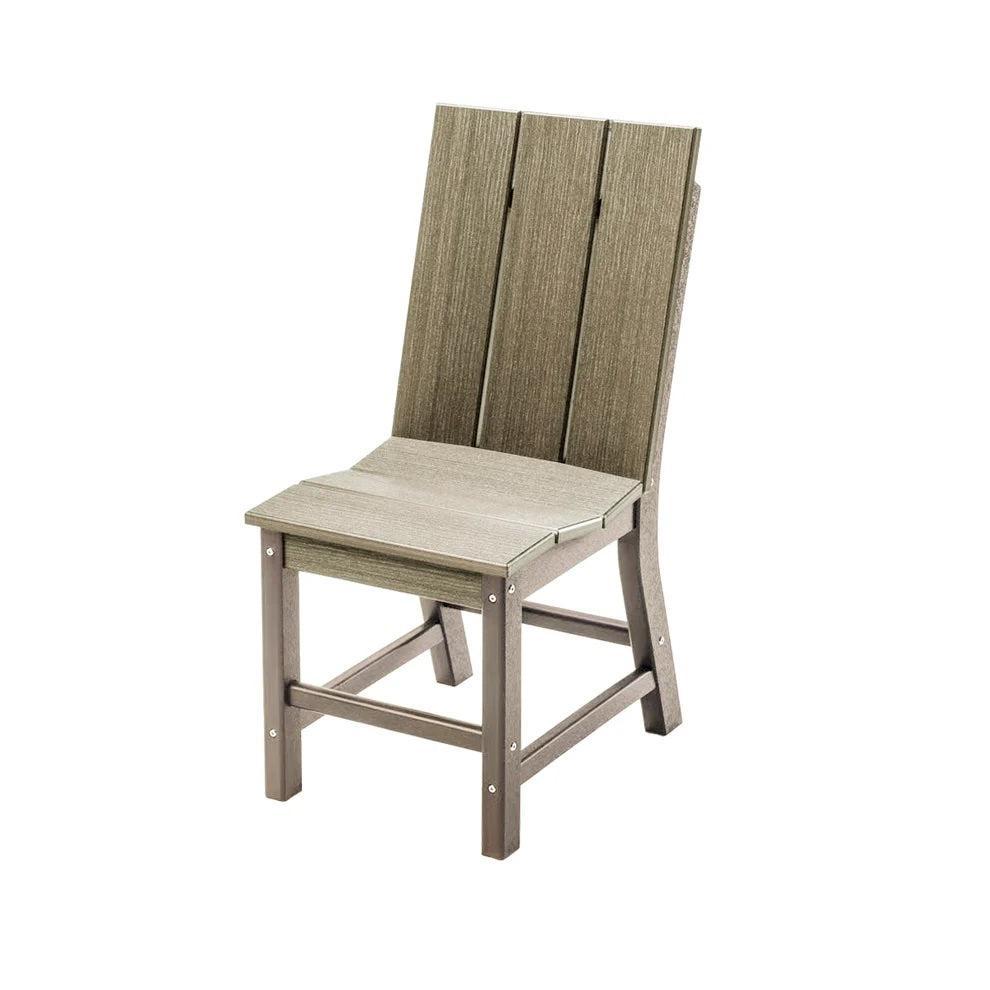 Perfect Choice Furniture Recycled Plastic Stanton Dining Height Armless Chair - LEAD TIME TO SHIP 4 WEEKS OR LESS