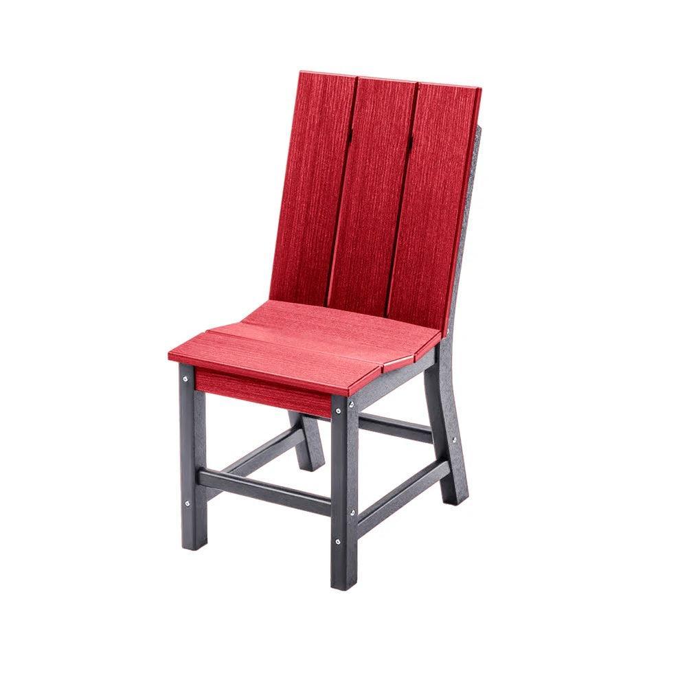 Perfect Choice Furniture Recycled Plastic Stanton Dining Height Armless Chair - LEAD TIME TO SHIP 4 WEEKS OR LESS