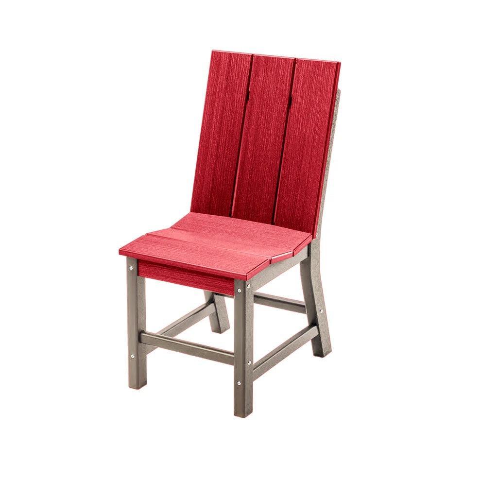 Perfect Choice Furniture Recycled Plastic Stanton Dining Height Armless Chair - LEAD TIME TO SHIP 4 WEEKS OR LESS