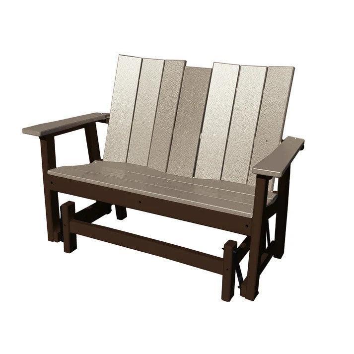 Perfect Choice Furniture Recycled Plastic Stanton Double Glider - LEAD TIME TO SHIP 4 WEEKS OR LESS
